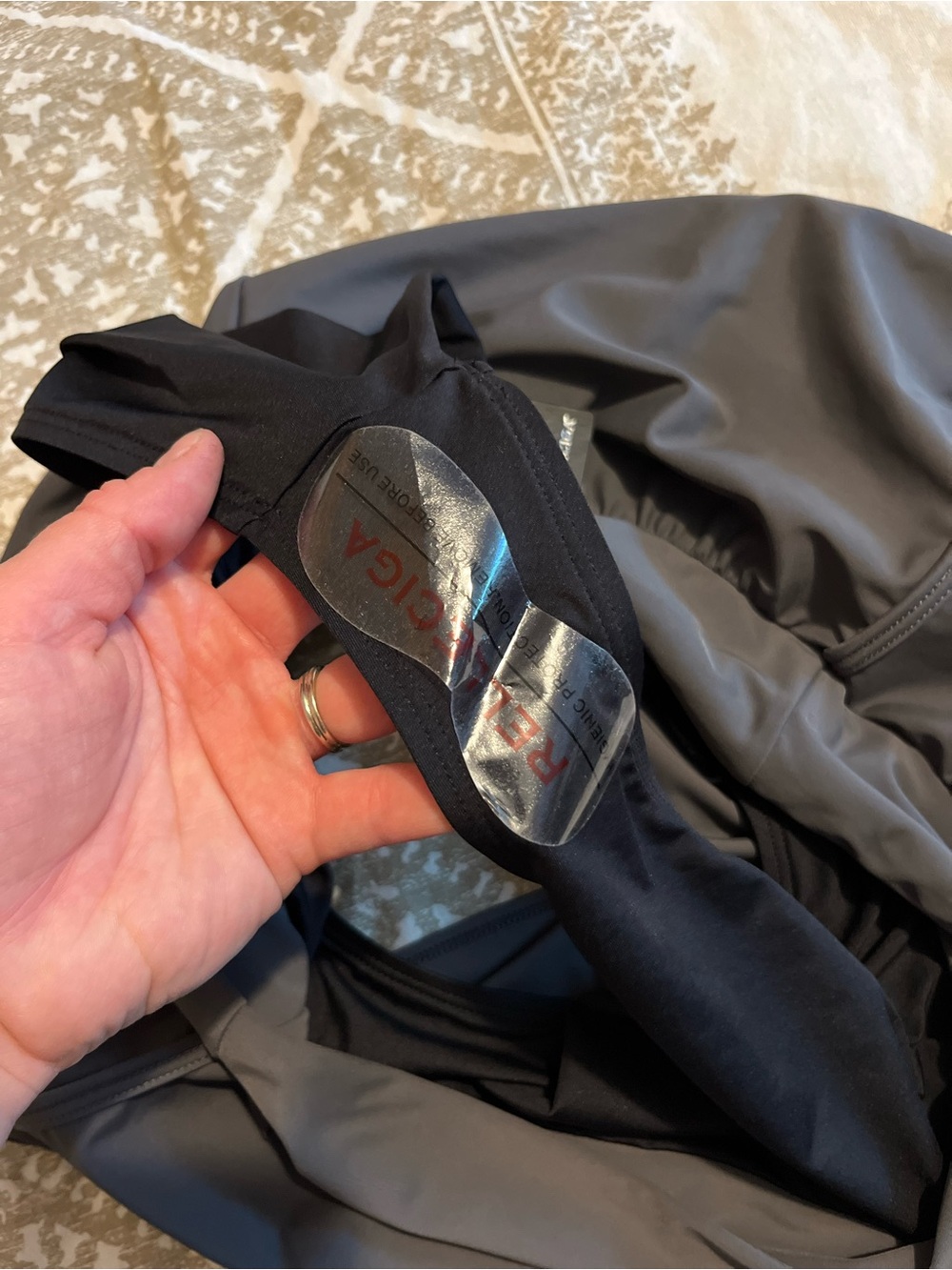 Relleciga Dark Grey Swim Shorts NWT - Picture 5 of 5